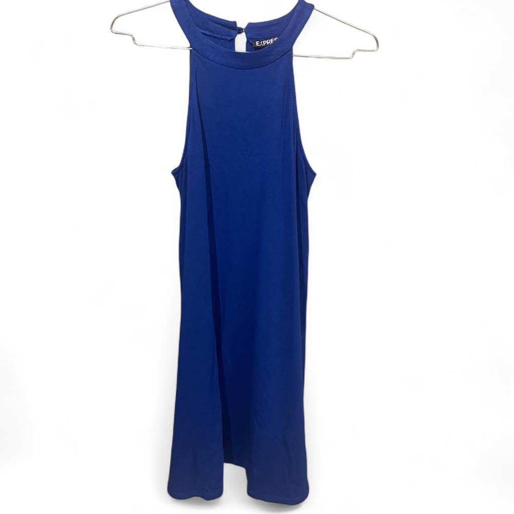 Express Royal Blue Sleeveless Dress